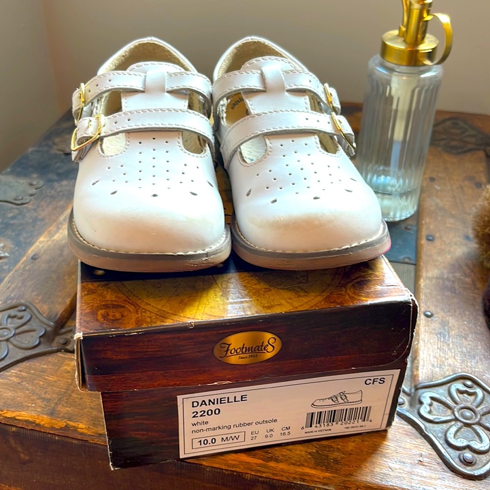 Footmates Classic - White Leather 10